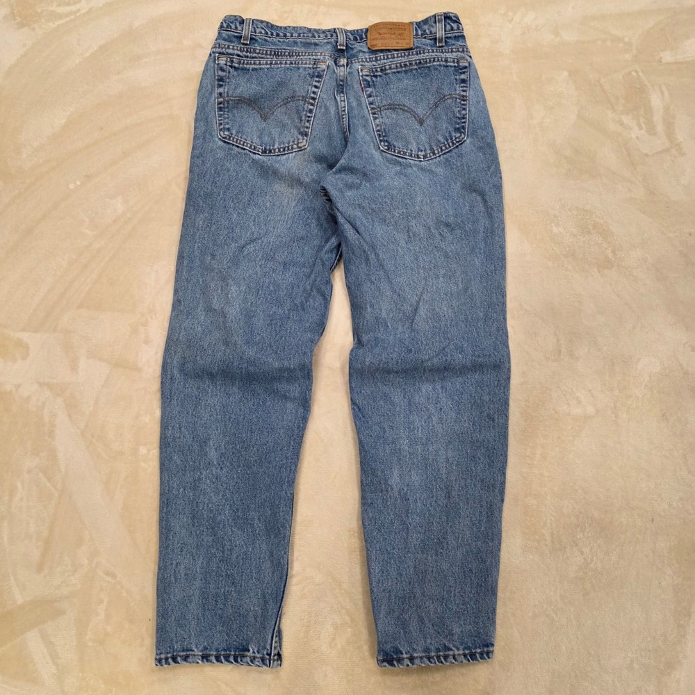 Vintage Levis 550 Jeans Mens 36x31.5 Actual (Tag 38x32) Made In USA Blue 90s - Picture 9 of 12